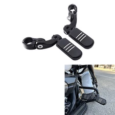 1.25" 1 1/4" Highway Foot Peg Fit For Harley Touring Road Electra Street Glide