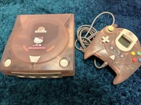 Junk SEGA Dreamcast HELLO KITTY Pink Console Retro & 1 Controller Game Sanrio