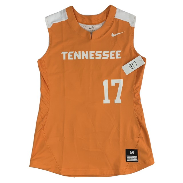 Nike TENNESSEE VOLS Womens Medium Softball Tank Jersey 17 Orange