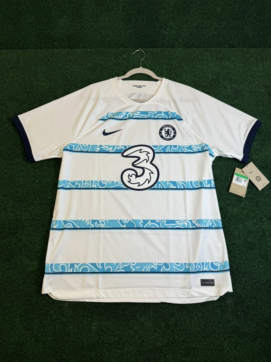 Preços baixos em Nike Chelsea Branco Clube Internacional de Roupas