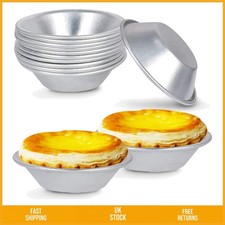 Non Stick Individual Yorkshire Pudding Tins Mini Pie Tart Baking Cups 10 Pcs