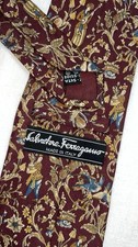 Cravatta Salvatore Ferragamo 100% Seta