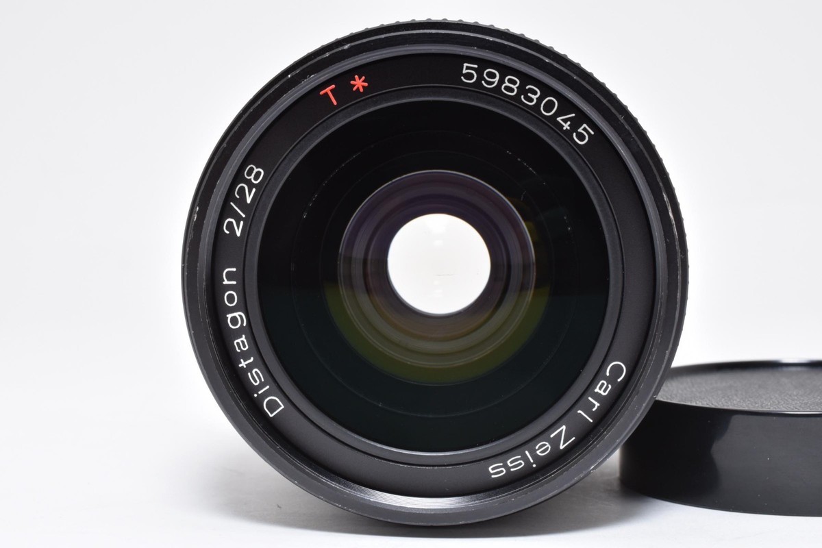 Near MINT] Contax Carl Zeiss Distagon T* 28mm f/2 AEG Lens C/Y