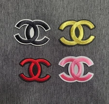 (4-Pack) Popular CC fashion replacement Women's iron patch (Kate Spade, Dooney)