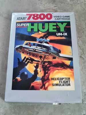 Super Huey UH-IX (Atari 7800) NEU & FABRIKVERSIEGELT kostenloser   Versand. 