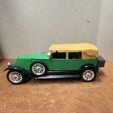 Solido 1:43 1926 Renault 40CV Green Yellow Diecast