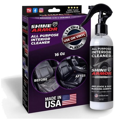 Quick & Easy Car Interior Cleaner - Streak-Free Formula