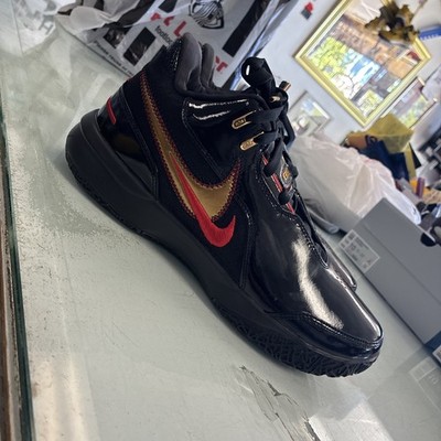 Nike ZM LeBron NXXT GEN AMPD Black/Metallic Gold Shoes, FJ1566-001, New, Men 9.5