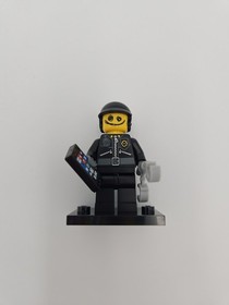 LEGO 2014 Minifigure Bad Cop / Good Cop tlm056 + Handcuffs THE LEGO MOVIE  70802