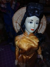 Vintage Tall Vietnamese Doll
