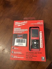 Milwaukee 330ft Laser Distance Meter Digital Auto-Level Color Screen 48-22-9803