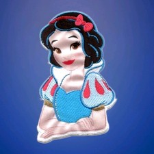 Disney Snow White Seven Dwarfs Iron On Embroidered Patch Sewing Craft 2.25"x4"