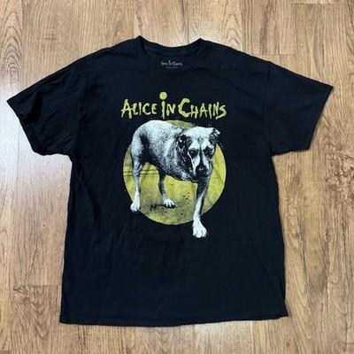 Alice In Chains XL Three Legged Dog T Shirt Band Album Art Grunge Y2K Graphic
