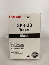 Canon 0452B003AA GPR-23 Black Toner Cartridge New