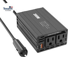 300W Power Inverter   Car Converter DC 12V to AC 110V with PD 65W USB-C  QC 24W