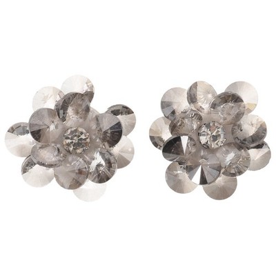 2 Pcs Knopfabdeckungen Damen Manschettenknöpfe Für Strass-Knopfabdeckungen
