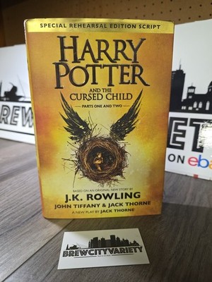 Harry Potter and The Cursed Child by J.K. Rowling BOOK hardcover first edition 