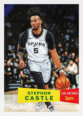 Stephon Castle Spurs 2025 ROY - 2025-26 NBA Living Set - Card 32 Presale