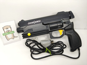 SS Saturn Virtua Cop GUN CONTROLLER HSS-0152 w/Box Work for CRT TV Only 0802L