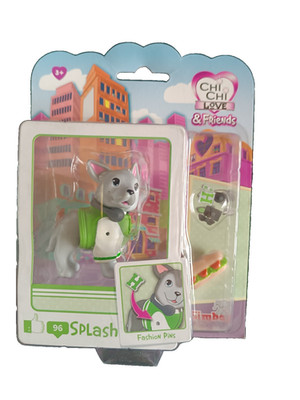 Chi Chi Love & Friends Simba Splash Dog Fashion Pins Accessories 3+