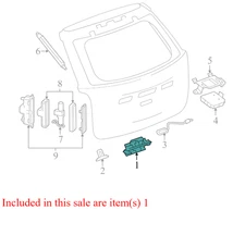 2010–2017 Equinox Terrain Rear Liftgate Latch Lock Actuator Used OEM 84243380