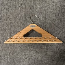 WOODLORE Tie Belt Hanger Holder Rack 40 Pegs Cedar Wood Closet Organizer