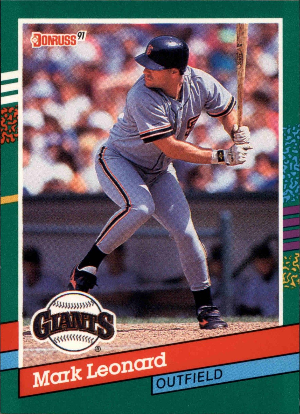Mark Leonard 526 base 1991 Donruss NM