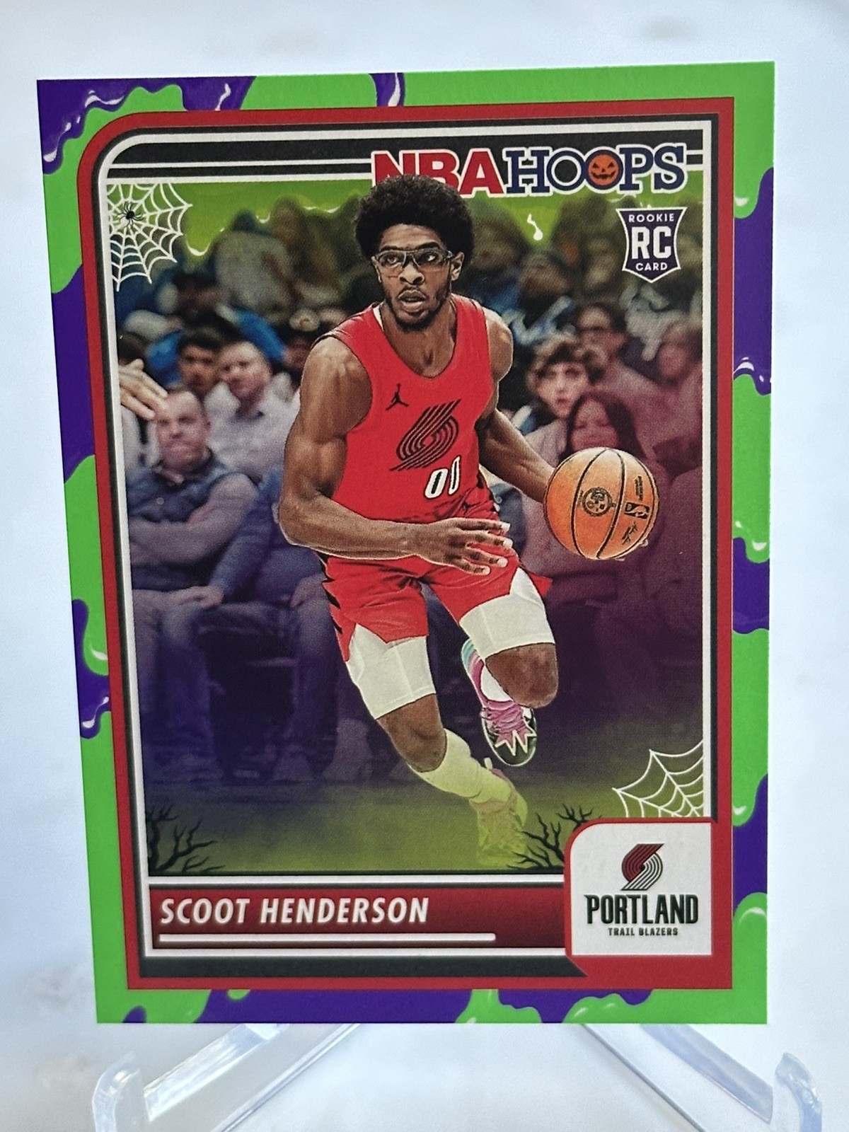 2023-24 Panini Haunted Hoops - Scoot Henderson #137 Slime (RC)