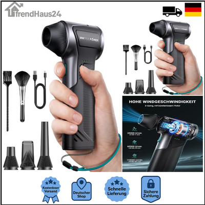 VANTRUE POWER T150 Elektrischer Luftbläser 3 Geschwindigkeiten