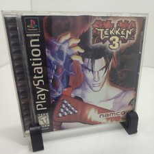 NAMCO Tekken 3 Sony PlayStation 1 PS1 1998 w/ Manual, T-Teen Tested / Working