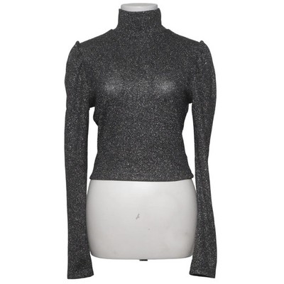 Divided by H&M, Rollkragenpullover, Größe: M, Schwarz/Silber #DEc
