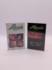 Poison Open Up And Say Ahh  Look What The Cat Dragged In Cassette Lot