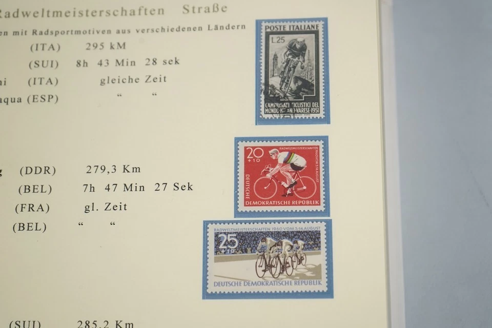 WORLDWIDE 1960s–2000s CYCLING TOPICAL COLLECTION OF HUNDREDS OF STAMPS / COVERS - Image 4 of 4