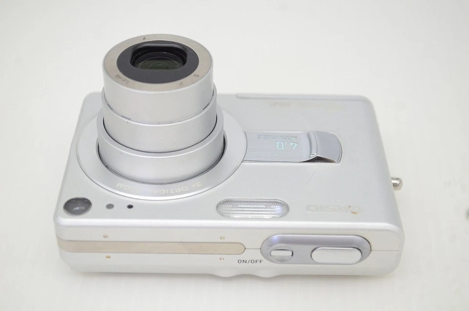 [Excellent+5] CASIO EXILIM EX-Z40 4.0MP Compact Digital Camera Silver #251127m - Image 3 of 4