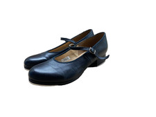 Bloch Black Leather Tap-On Mary-Jane Tap Dance Shoes Bloch Sz 9 1/2 womens