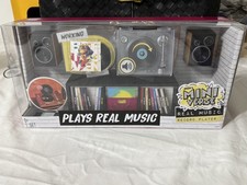 New MGA Miniverse Real Music Record Player Playable Mini Vinyl Collectibles