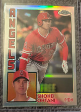 Shohei Ohtani 2019 Topps Chrome 1984 Baseball (refractor) #84TC-25 Angels Dodger