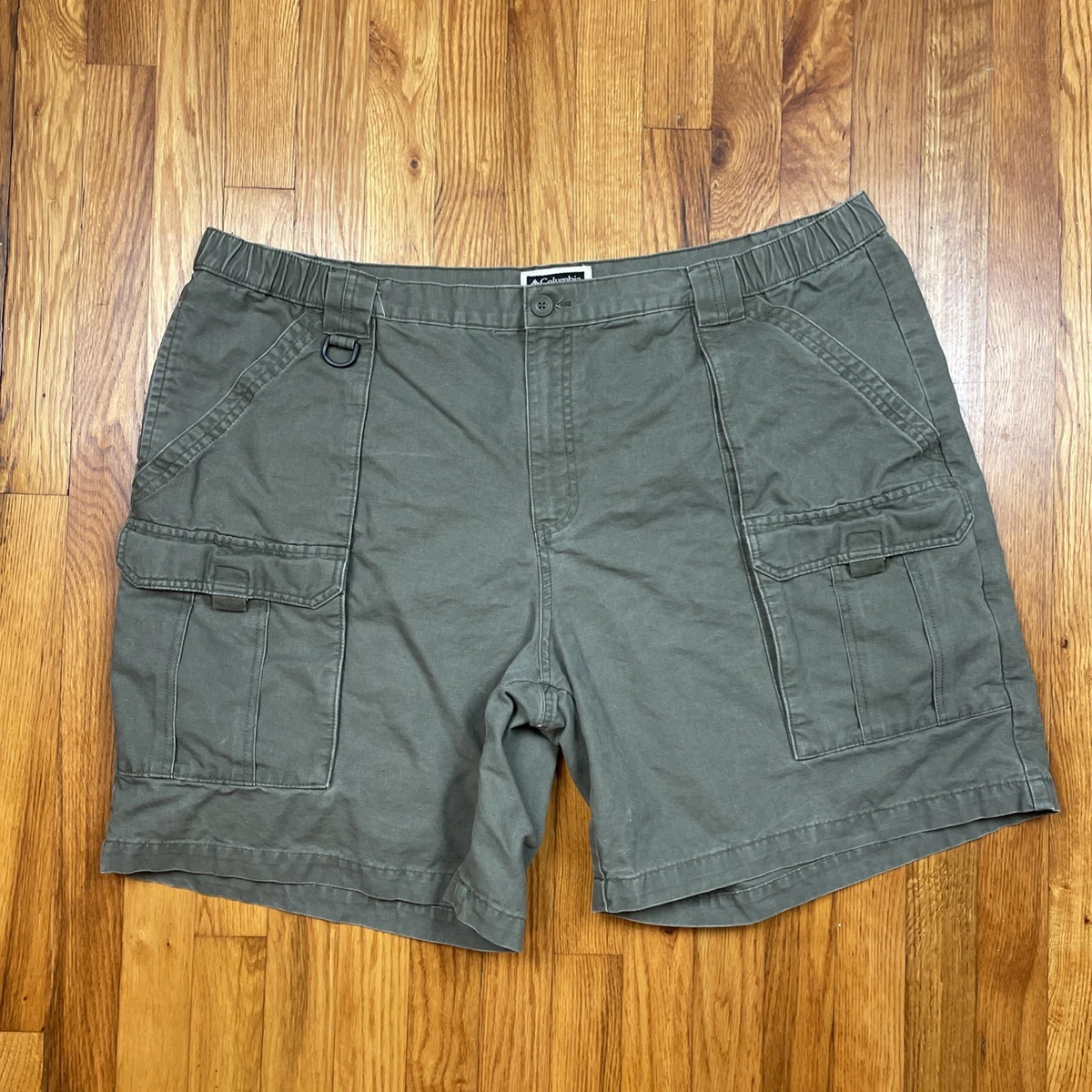 Short cargo ample décontracté avec fermeture éclair sur le côté pour homme