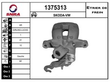 Etrier de frein Volkswagen TOURAN