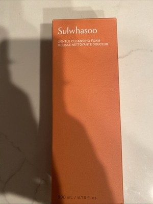 Sulwhasoo Gentle Cleansing Foam 200ml Moisturizer Hydrating Cleanser K-Beauty 
