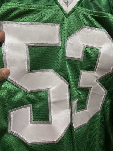 Philadelphia Eagles Bill Romanowski #53 Signed Auto Custom Kelly Green Jersey - Picture 3 of 10