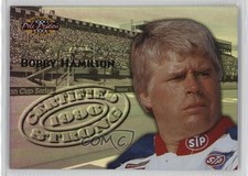 1996 Pinnacle Pole Position Certified Strong Bobby Hamilton #12 0q3