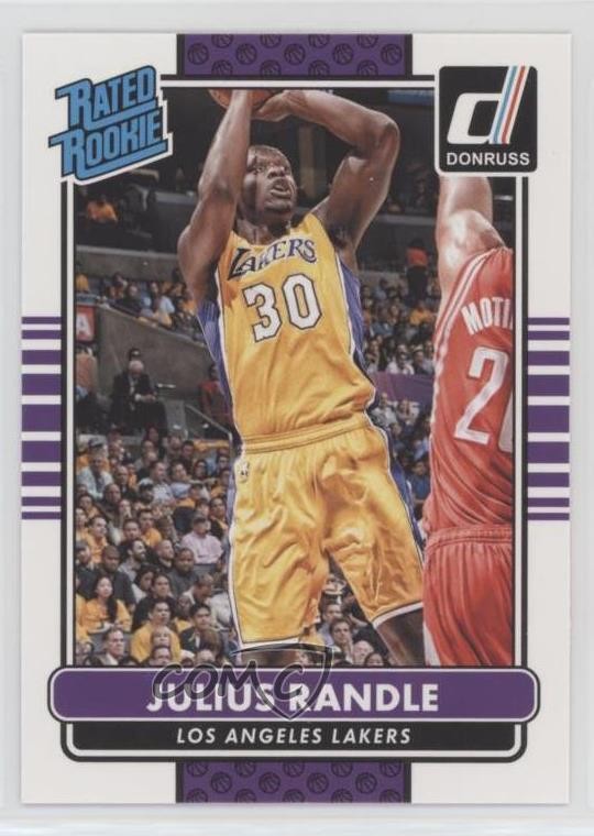 2014-15 Panini Donruss Rated Rookies Julius Randle #224 oy2