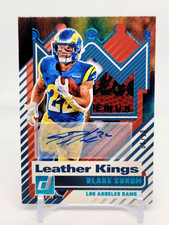BLAKE CORUM - 2025 Donruss Leather Kings Auto Rams #LK-BCM 1/10 RARE!