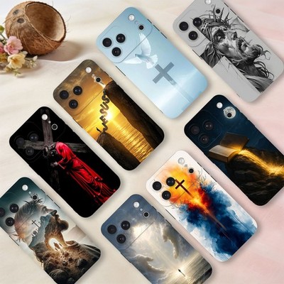 Christian Printed Drop-Proof Phone Case For iPhone 17 Pro Max 16e 15 14 13 Cover