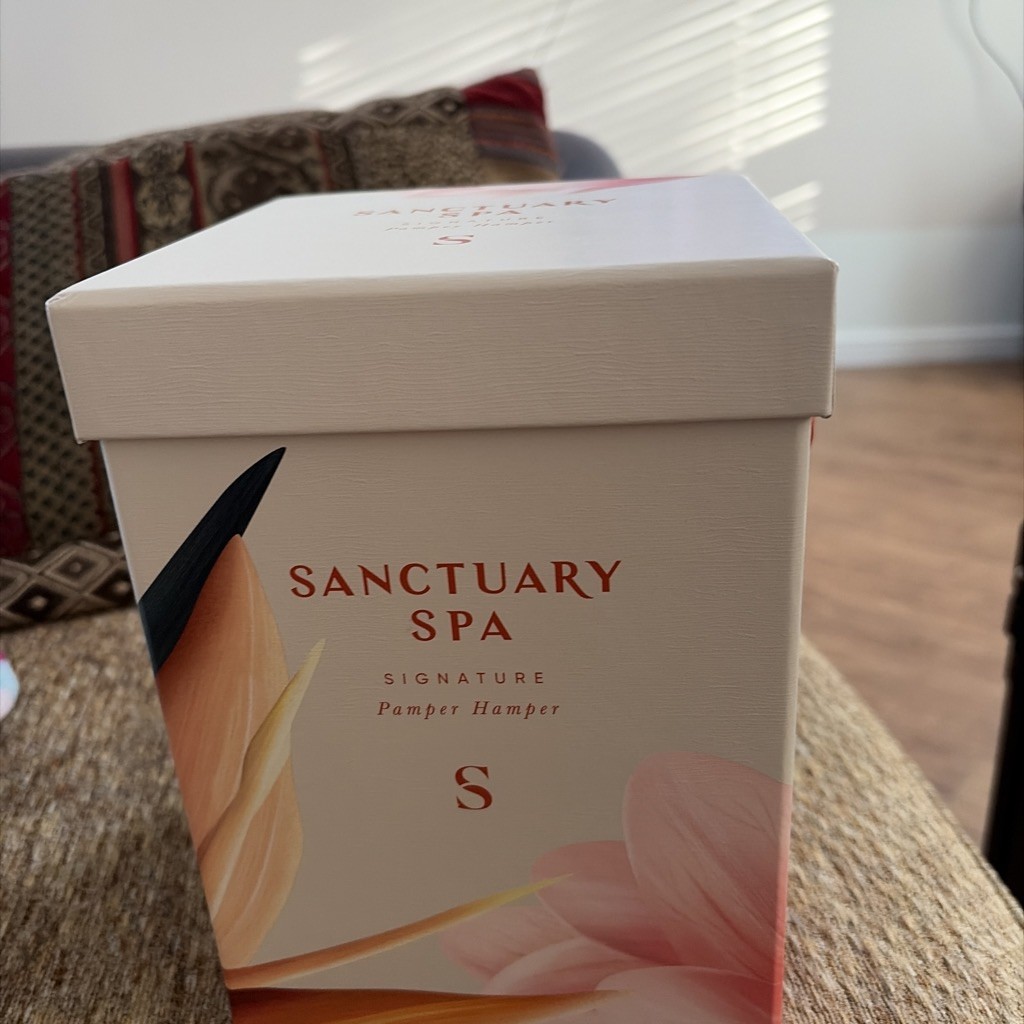 Sanctuary Spa Signature Pamper Hamper Gift Set Box, Vegan Gift Present For Women