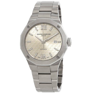 Baume et Mercier Riviera Automatic Silver Dial Men's Watch 10622