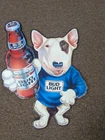 Spuds Mackenzie Tin Metal Sign Bud Light Beer Budweiser Vintage 1989