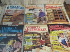 6 American Woodworker Magazine 1993 No 30 31 32 33 34 35