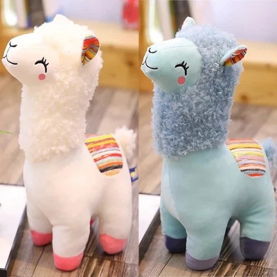 25 cm Alpaka Lama Plüschtier süß Stofftier Puppe weich Kuschel Teddy Kinder Geschenk - Bild 1 von 4